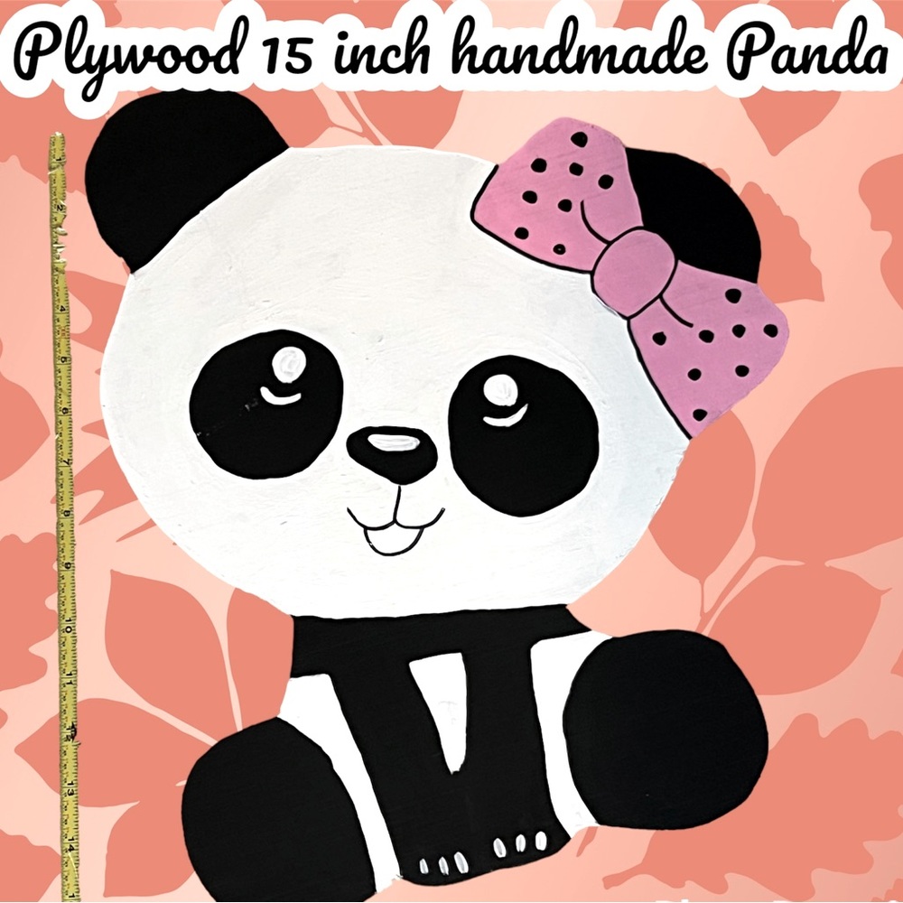 Handmade Plywood Panda